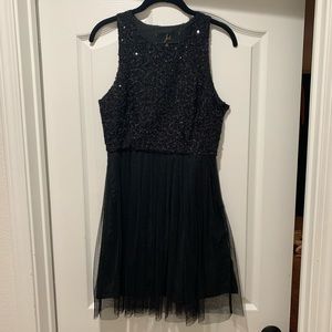 Jack by BB Dakota sparkly tulle cocktail dress LBD